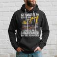 Ich Bin Baggerfahrer Construction Worker Digger Kapuzenpullover Geschenke für Ihn