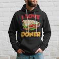 Ich Liebe Döner Kebab Fleisch Döner Kapuzenpullover Geschenke für Ihn