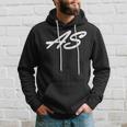 As Initials First Name A Last Name S All Names With A Kapuzenpullover Geschenke für Ihn