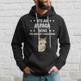 Ist So Ein Alpaka Ding Lustiger Spruch Alpakas Kapuzenpullover Geschenke für Ihn