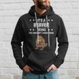 Ist So Ein Biber Ding Lustiger Spruch Biber Kapuzenpullover Geschenke für Ihn