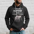 Ist So Ein Elefant Ding Lustiger Spruch Elefanten Kapuzenpullover Geschenke für Ihn