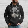 Ist So Ein Nashorn Ding Lustiger Spruch Nashörner Kapuzenpullover Geschenke für Ihn