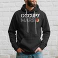 Occupy Mars Astronomy Space Explorer Rocket Science Hoodie Gifts for Him
