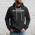 Team Burrow Proud Surname Last Name Kapuzenpullover Geschenke für Ihn