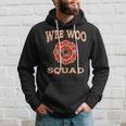 Wee Woo Squad Firefighter Badge Marshal Fire Truck Hoodie Gifts for Him