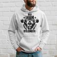 Old Man Strength Weightlift Workouts Gym Quotes Gym Fitness Hoodie Gifts for Him