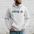 Team Pippen Jr Last Name Proud Family Last Name Familia Blue Kapuzenpullover Geschenke für Ihn