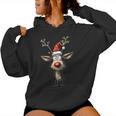 Reindeer Reindeer Christmas Women's Christmas Outfits Kapuzenpullover für Damen