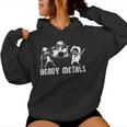 Teacher Saying Heavy Metals Rocks Chemistry Music Love Women Hoodie