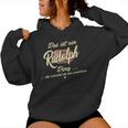 Women's Das Ist Ein Rudolph Ding Family Rudolph With-Neck S Kapuzenpullover für Damen