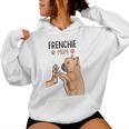 French Bulldog Mama Frenchie Mom Dog Woman Kapuzenpullover für Damen