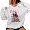 Skihaserl Apres Ski Haserl Skier Winter Women's Pink Kapuzenpullover für Damen