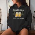 Bieraktivisten Heben Statt Kleben Beer Activist Kapuzenpullover für Damen Geschenke für Sie