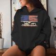 Cowboy Horse Riding Us American Flag 4Th Of July Rodeo Men Women Hoodie Gifts for Her