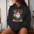 Ho Ho Hol Mir Mal Ein Bier Santa Claus Beer Kapuzenpullover für Damen Geschenke für Sie