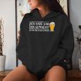 Ich Hab Gar Nichts Machined Nur Ein Bier Drunken Beer Meme Kapuzenpullover für Damen Geschenke für Sie