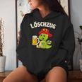 Löschzug Feuerwehr Beer Dino Fireman Kapuzenpullover für Damen Geschenke für Sie