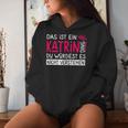 Women's First Name Katrin Name Day Saying Das Ist Ein Katrin Ding Kapuzenpullover für Damen Geschenke für Sie