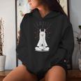 Women's Llamaste Kawaii Lama Yoga Namaste Kapuzenpullover für Damen Geschenke für Sie