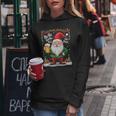 Ho Ho Hol Mir Mal Ein Bier Santa Claus Beer Kapuzenpullover für Damen Lustige Geschenke