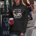 Just A Girl Who Loves Animals For Girls Who Love Animals Women Hoodie Personalized Gifts