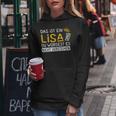 Women's First Name Lisa Name Day Saying Das Ist Ein Lisa Ding Kapuzenpullover für Damen Lustige Geschenke