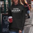 Women's Team Duran Proud Family Name Last Name With-Neck S Kapuzenpullover für Damen Lustige Geschenke