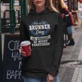 Women's With-Neck Das Ist Ein Brunner Ding Du Würdest Es Nicht Understand Kapuzenpullover für Damen Lustige Geschenke