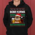 Bòbr Kurwa Bober X Xmas Christmas Beer Kurwa Bober Xmas Beer Kapuzenpullover für Damen