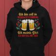 Christmas Beer Drunken Santa Claus Kapuzenpullover für Damen