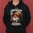 Mulled Wine Gnome Christmas Elf Lühwein Nichtl Kapuzenpullover für Damen