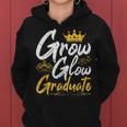 Grow Glow Graduate Student Proud Woman Christmas Women's Hoodie