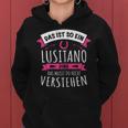 Lusitano With Horse Breed Das Ist So Ein Lusitano Ding Kapuzenpullover für Damen