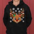 Reindeer Christmas Xmas Women's Children's Kapuzenpullover für Damen