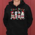 Silent Night Merry Christmas Nurse Pills Pharmacist Pharmacy Women Hoodie
