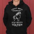 Tölten Iceland Horse Riding Slogan Kapuzenpullover für Damen