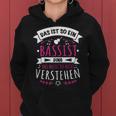 Women's Bass Double Bass Musician Das Ist So Ein Bassist Ding S Kapuzenpullover für Damen