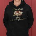 Women's Das Ist Ein Engler Ding Family Engler Kapuzenpullover für Damen