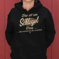 Women's Das Ist Ein Schlegel Ding Family Schlegel With-Neck Kapuzenpullover für Damen