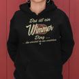 Women's Das Ist Ein Wimmer Ding Family Wimmer With-Neck Kapuzenpullover für Damen