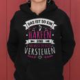 Women's Harp Musician Das Ist So Ein Harfen Ding Kapuzenpullover für Damen