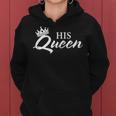 Women's Her King His Queen Couple Kapuzenpullover für Damen