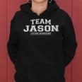 Women's Team Jason Proud Surname Last Name With-Neck Kapuzenpullover für Damen