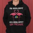 Women's Wine Sparkling Wine Prosecco Du Bekloppt Ich Bekloppt Wir Friends S Kapuzenpullover für Damen