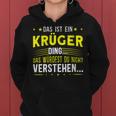 Women's With-Neck Das Ist Ein Krüger Kapuzenpullover für Damen