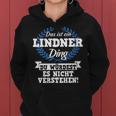 Women's With-Neck Das Ist Ein Lindner Ding Du Würdest Es Nichterstehen Kapuzenpullover für Damen