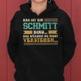 Women's With-Neck Das Ist Ein Schmitt Ding Kapuzenpullover für Damen