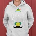 I Just Like To Teach Teachings My Favorite Elf Teacher Women Hoodie