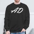 Ad Initials First Name A Last Name D All Names With A Sweatshirt Geschenke für alte Männer